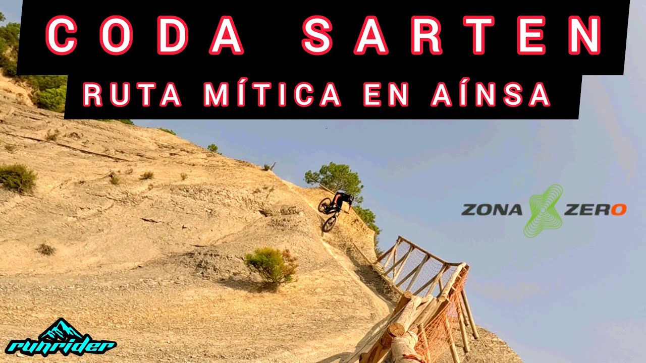 EL PASO DEL VERTIGO enduro mtb en A&Iacute;NSA ZONA ZERO 😱