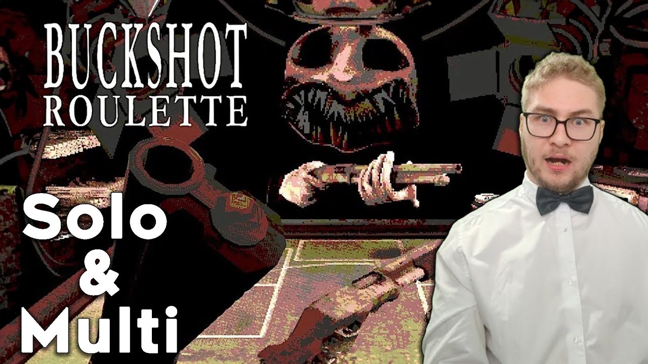 🧨 LA ROULETTE RUSSE 🧨 Buckshot roulette [SOLO & MULTI] 🎃 Stream d' Halloween 🎃Découverte