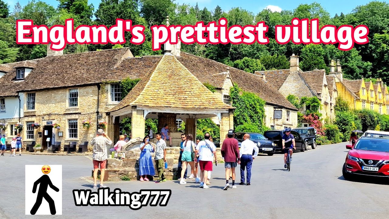 Castle combe village.