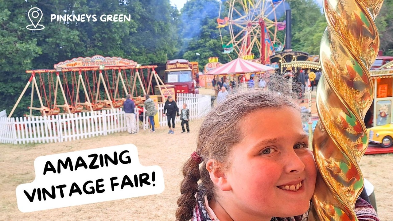 Hortons Steam Fair May 2025 | AMAZING Vintage Funfair Returns to Pinkneys Green!