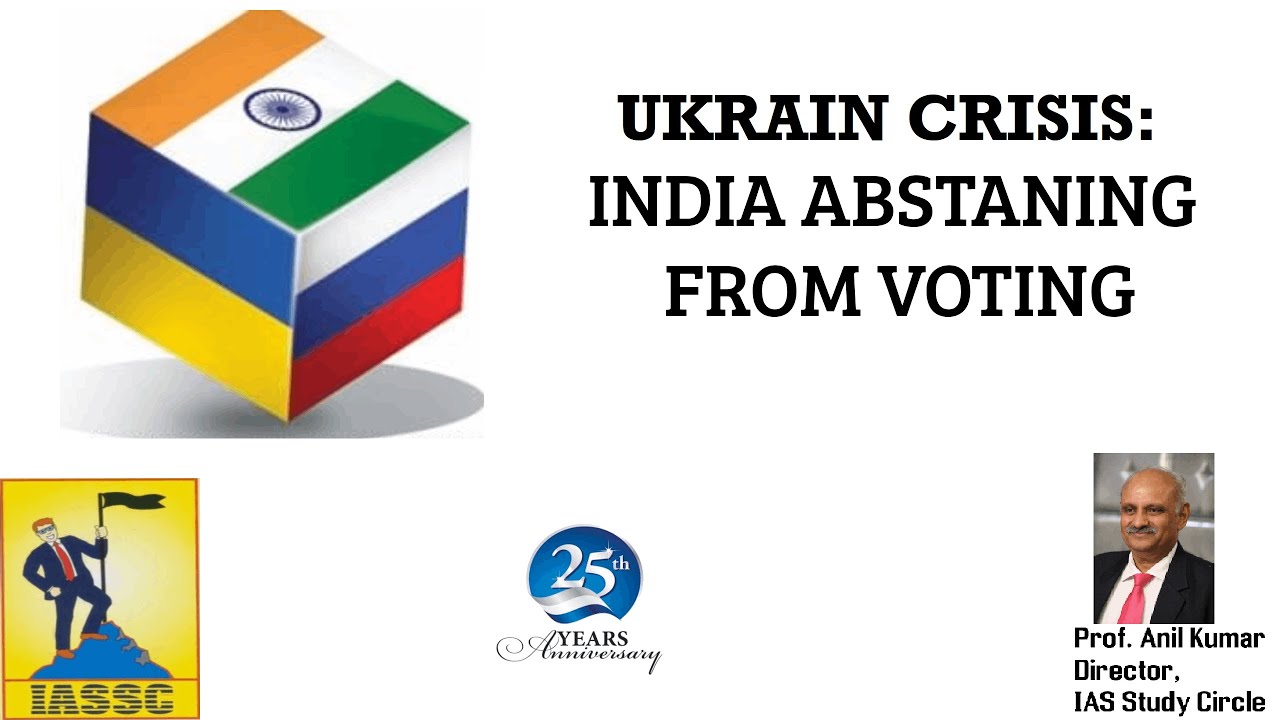 Ukrain Crisis | Prof. Anil Kumar | IASSC | Chandigarh | UPSC | PCS