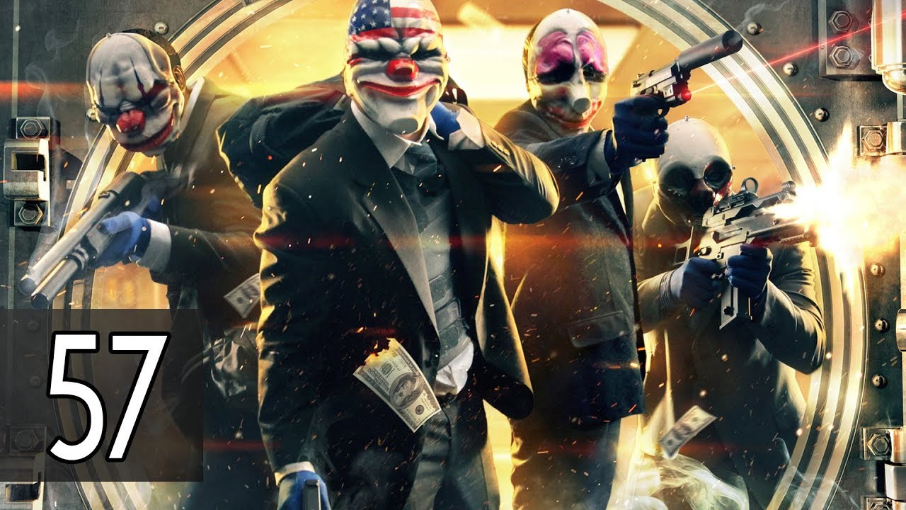 PAYDAY 2 - Walkthrough Part 57 Cursed Kill Room Gameplay No Commentary