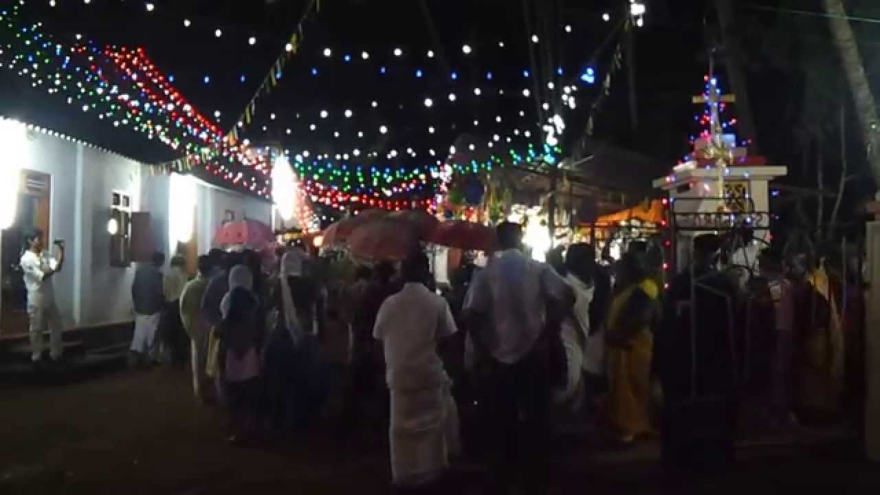 India-kerala church function
