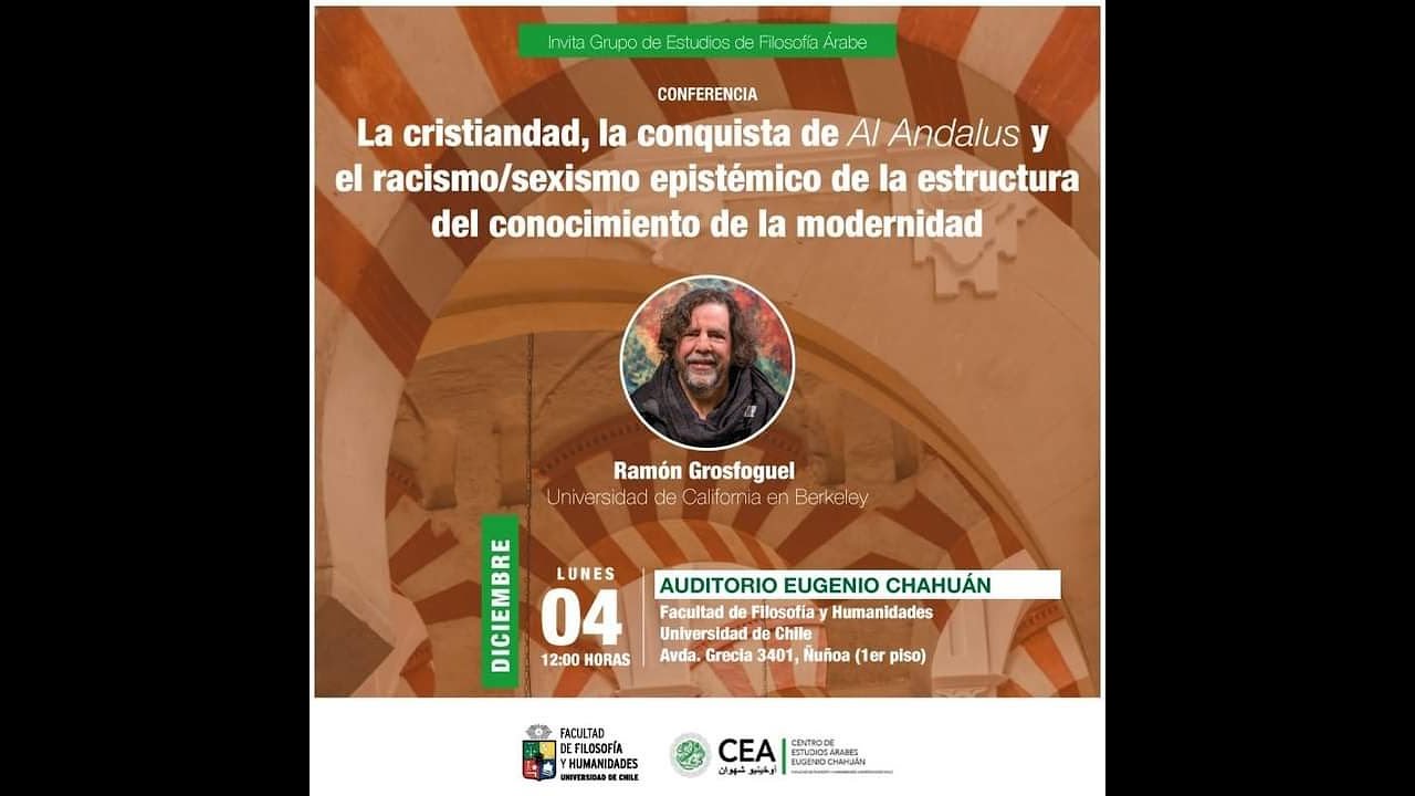 Ramón Grosfoguel - Cristiandad, conquista de Al-Ándalus y racismo/sexismo epistémico (Preguntas)