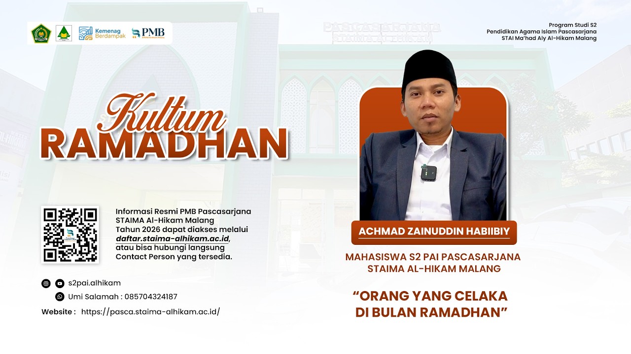 Kultum Ramadhan | “Orang yang celaka di Bulan Ramadhan