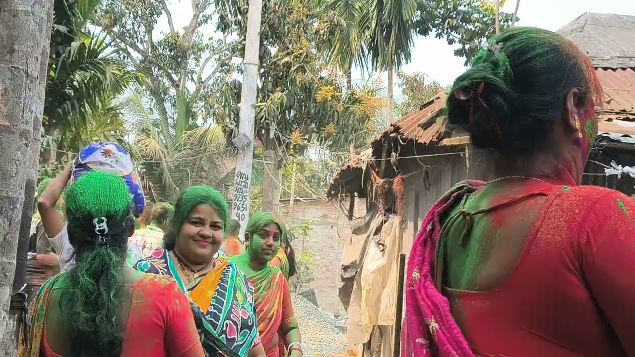 Dol Purnima Celebration in Indian Village | Traditional Holi Festival | Village Life Festival