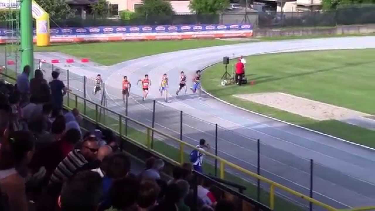 10&deg; Meeting di Gavardo - 100 metri Juniores - Andrea Federici 10