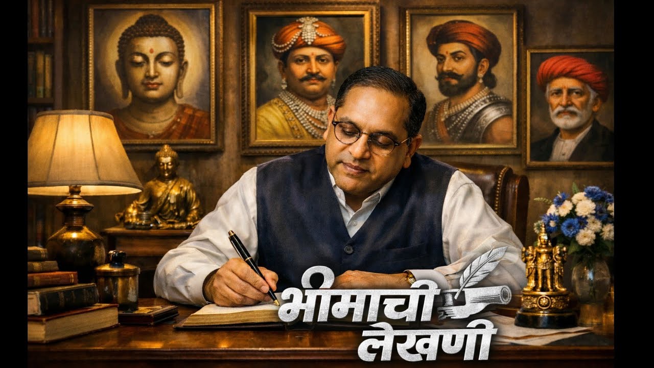 भीमाची लेखणी ✍️ | New Bhimgeet | Bhimachi Lekhani | babasaheb ambedkar new song | #jaibhim 