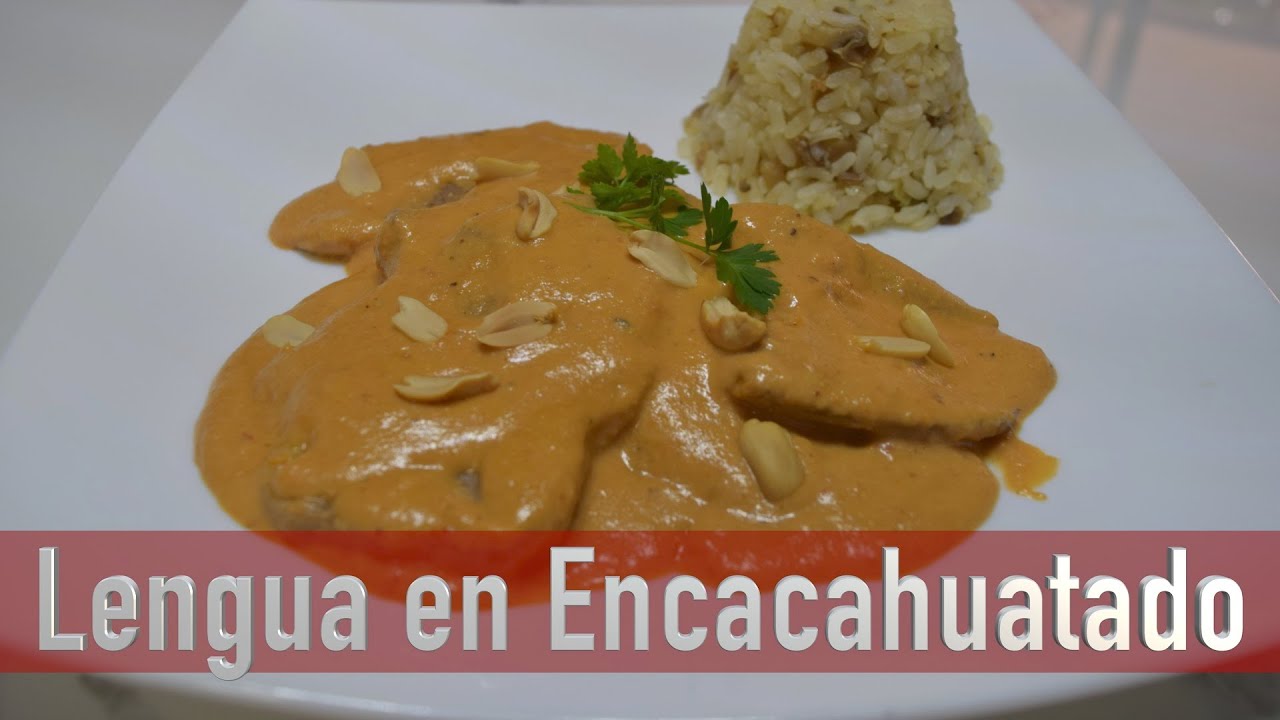 Lengua en Encacahuatado
