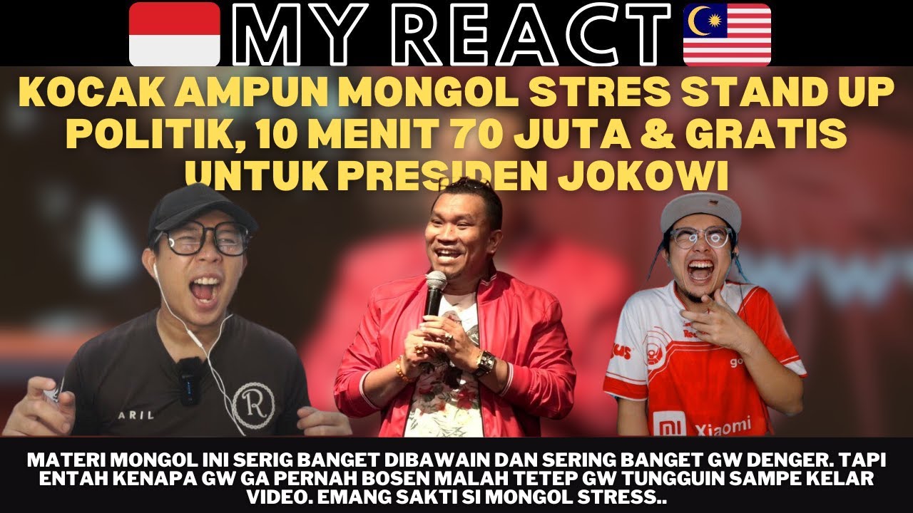 GA NYANGKA MONGOL STAND UP 10 MENIT AJA BISA DAPAT 70JUTA!