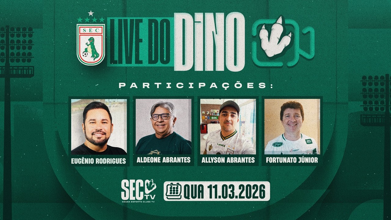 Live do Dino | EP #07 2026 - TV Dino