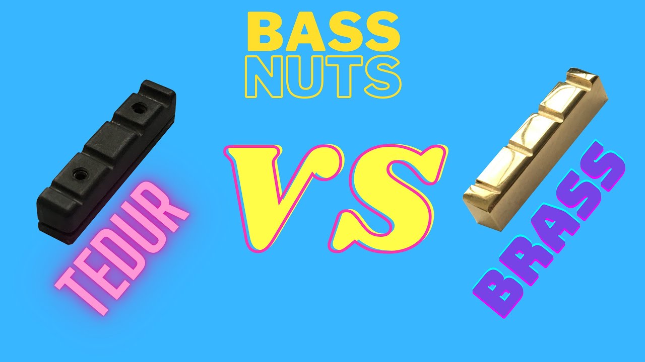 Warwick bass tedur nut, VS Hand made brass nut
