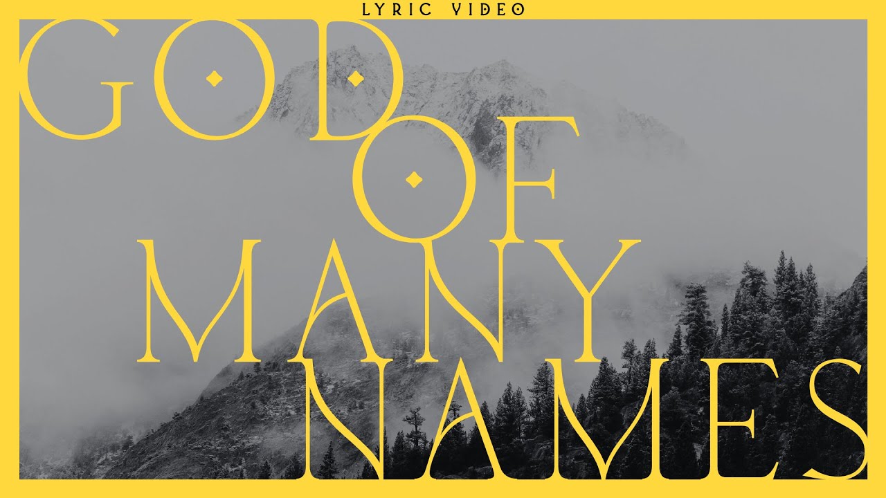 God Of Many Names (Live) | Official Lyric Video | Marcus Barnes