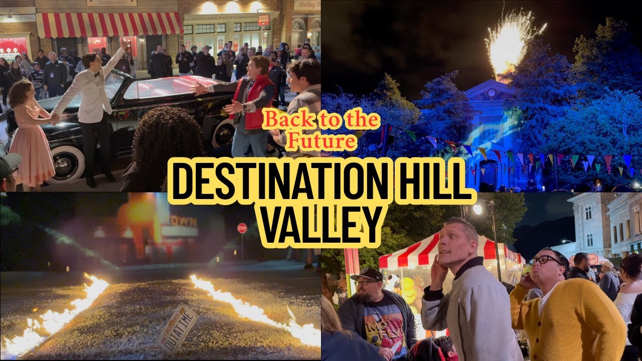 Back to the Future Destination Hill Valley Experience | FanFest Nights @ Universal Studios Hollywood