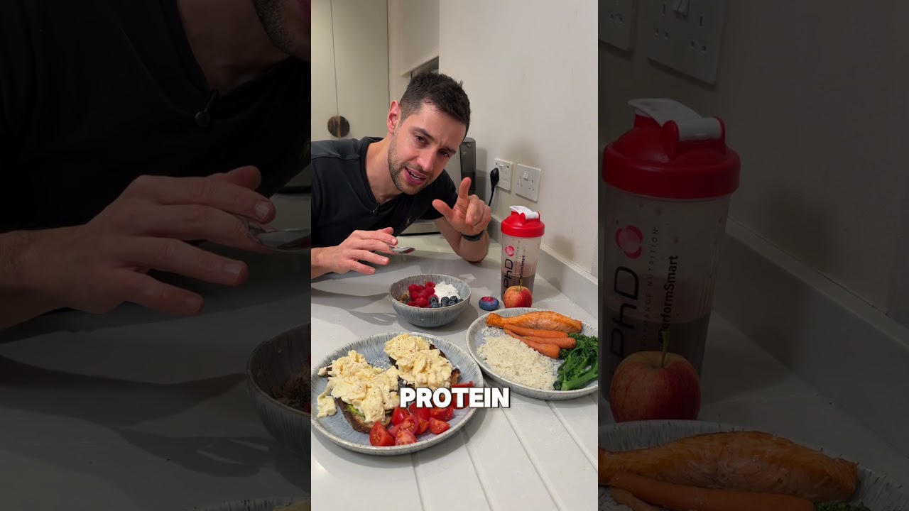 Simple and easy 1500 calorie day, 120g protein | 25 g fibre🥣