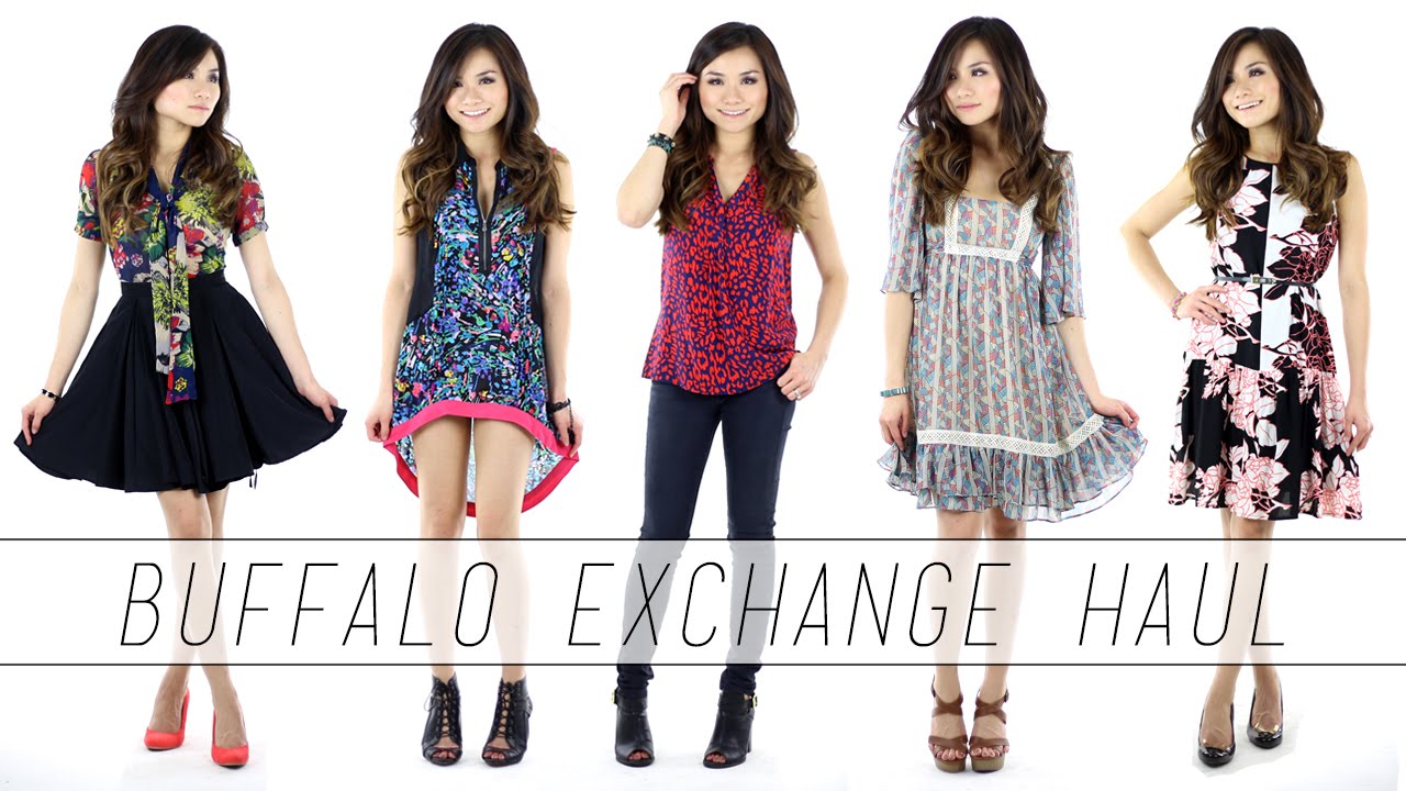 TRY ON HAUL: Buffalo Exchange Thrift Shop | Miss Louie