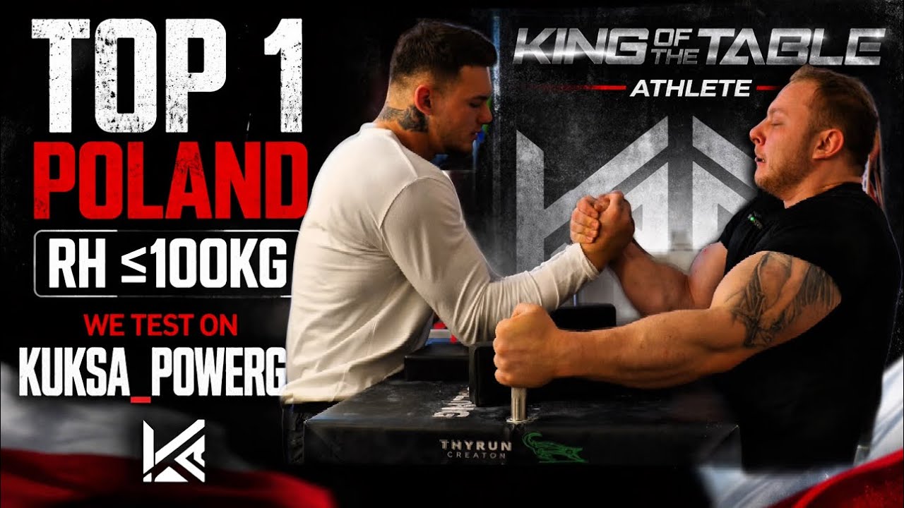 TOP 1 POLAND &le;100KG-KACPER SINICA. KUKSA_POWERGRIP TEST. 