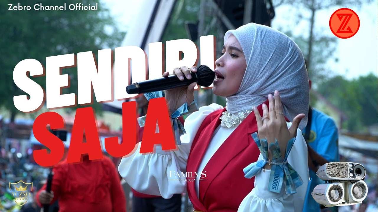 SENDIRI SAJA cover by YUZNIA ZEBRO