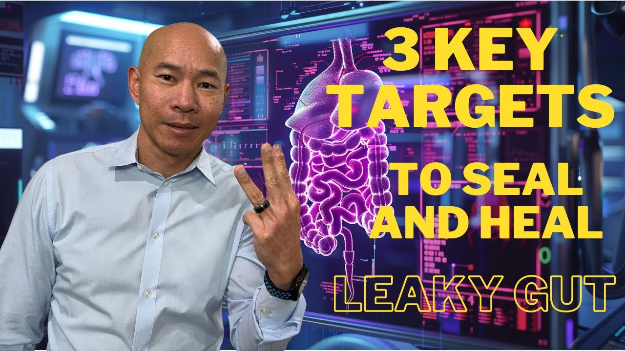 3 key targets to seal and heal leaky gut with powerful nutrients