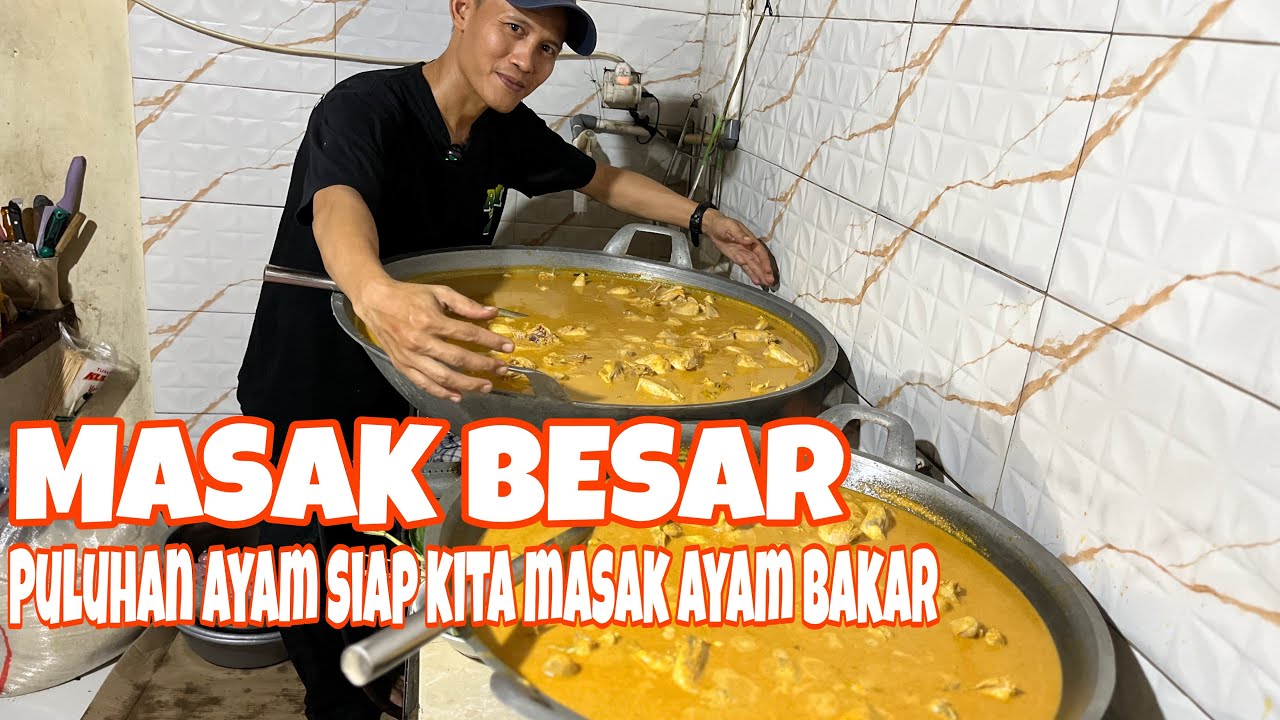 Rahasia ayam bakar padang porsi satu kampung