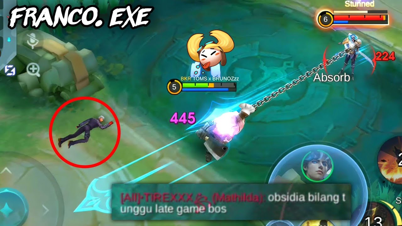 Tutorial Franco exe ! Rusuh Buff Musuh Sampai Minta Ampun
