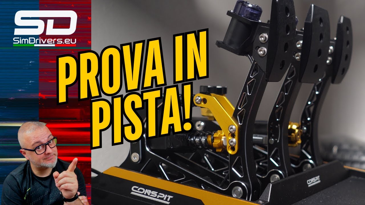 🎮 Pedaliera Conspit CPP Evo Prova in Pista 🚗💨 | Prime Impressioni