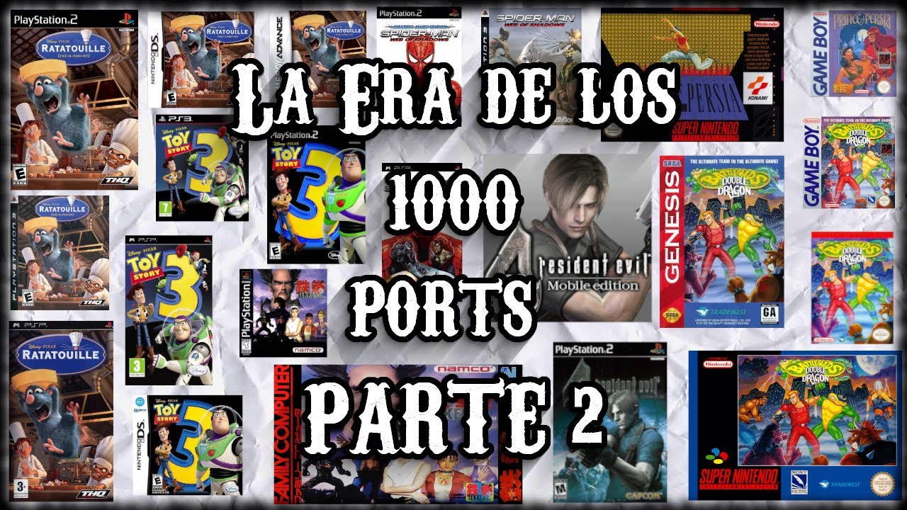 Otros 1000 juegos de esa extraña época de los videojuegos en la que cada port era distinto
