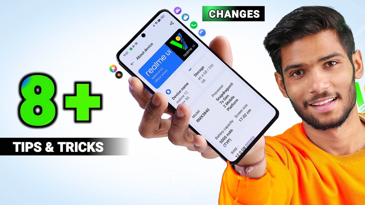 New Realme UI 5.0 Update 8+ Tips & Tricks Features/Changes