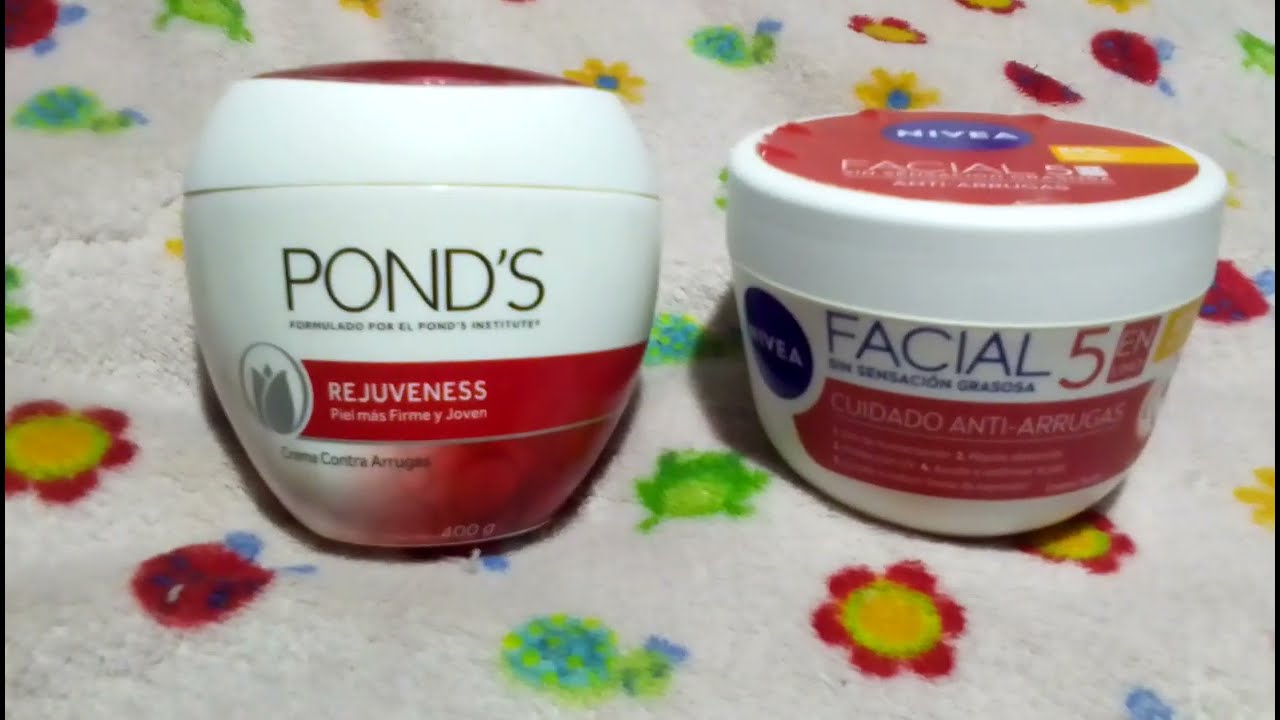 Cremas antiarrugas Ponds vs Nivea