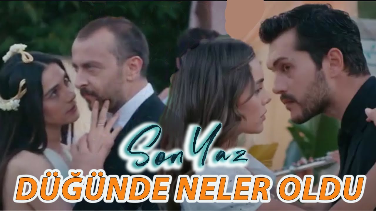 SONYAZ DİZİSİ SEZON FİNALİ DÜĞÜN SAHNESİNDE NELER OLDU KAMERA ARKASI
