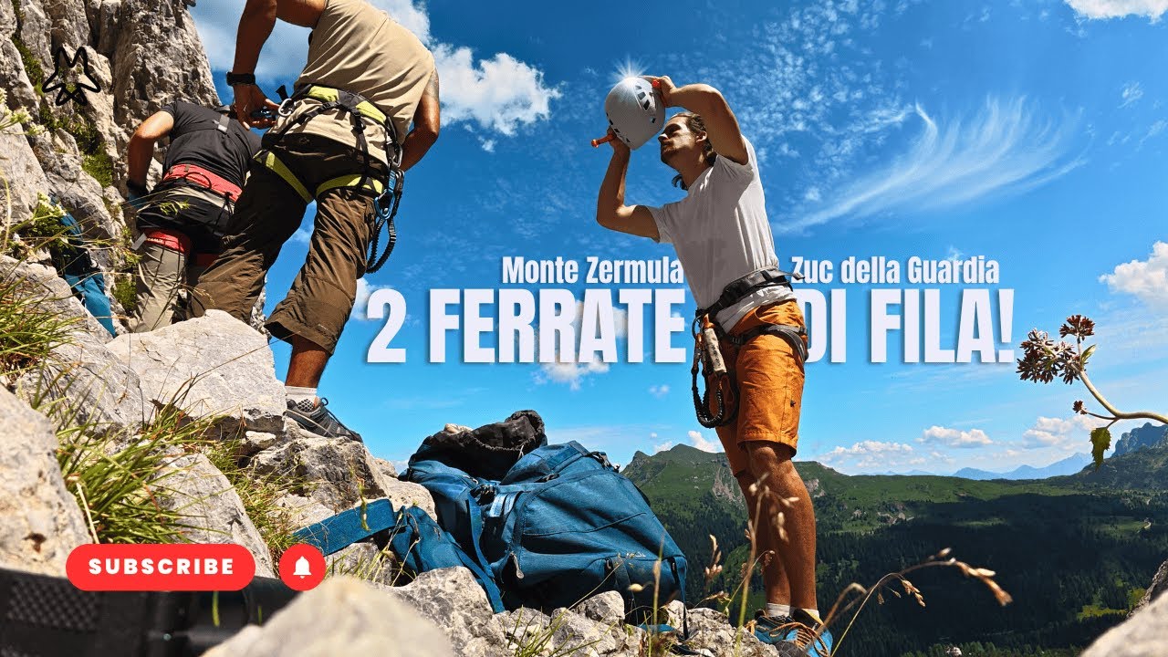 La mia seconda ferrata! 7 ore tra Zermula e Zuc della Guardia