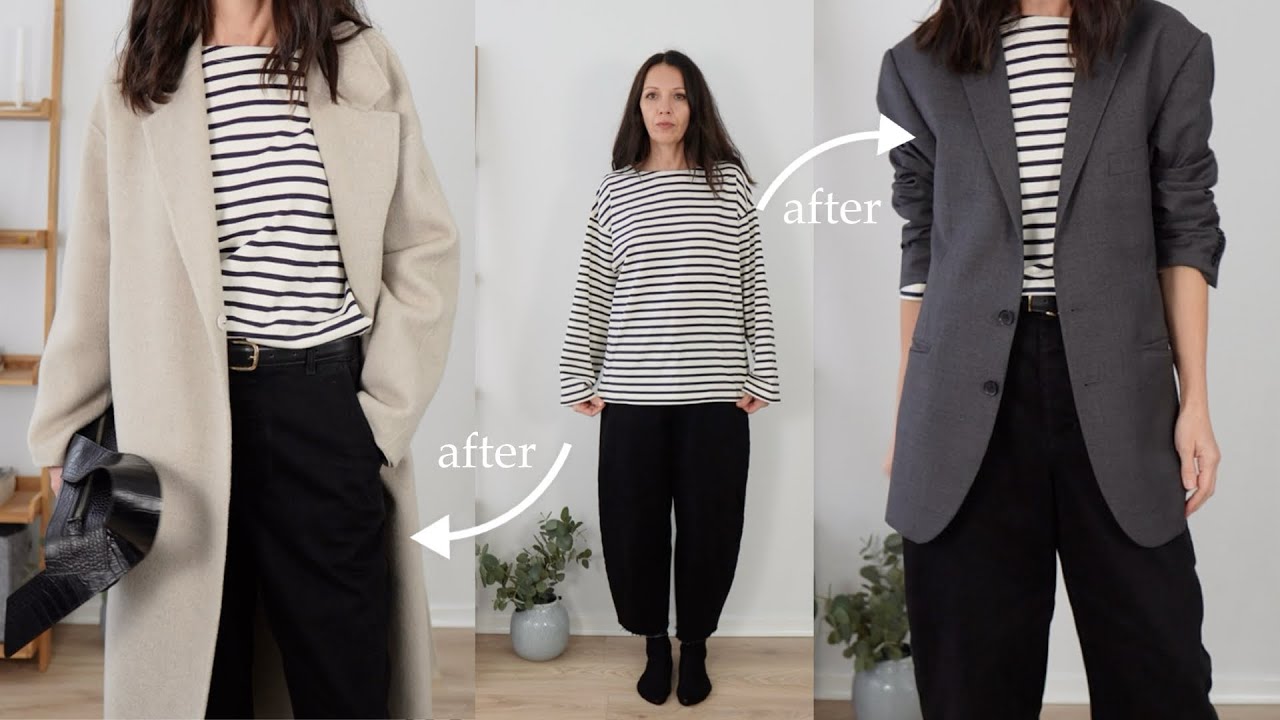 Как носить одежду OVERSIZE как ПРОФЕССИОНАЛ. Капсульный гардероб на осень/зиму.