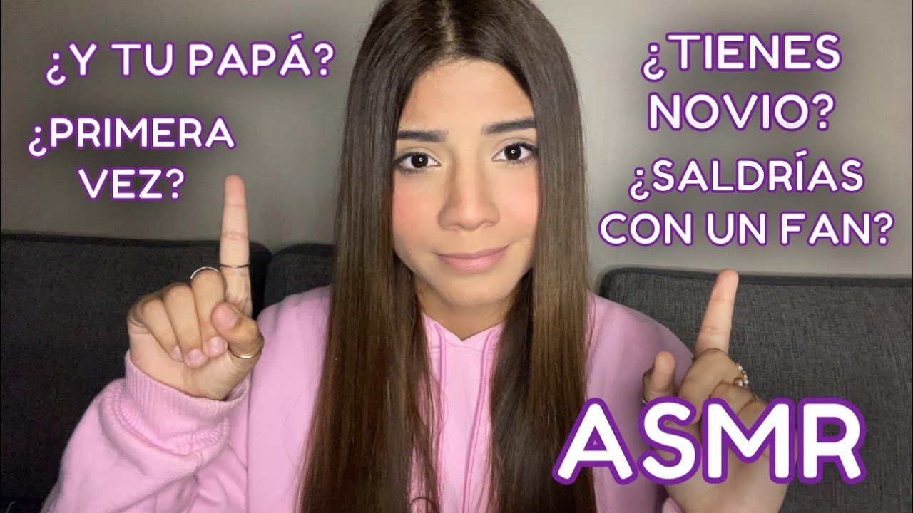 ASMR ESPAÑOL / MIS SEGUIDORES PREGUNTAN / ANNY RESPONDE/ parte 2/ Especial 100K