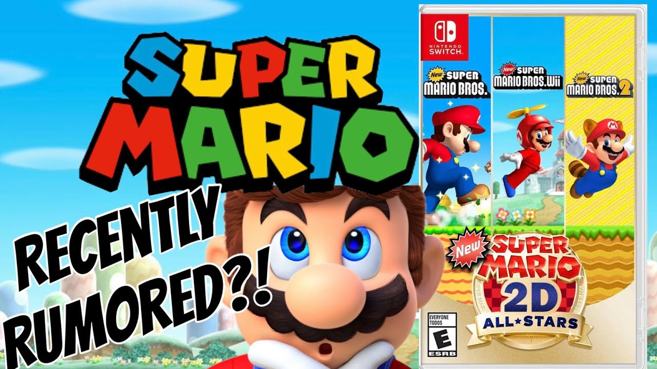 MARIO 40th ANNIVERSARY LEAK!! ( Mario 2D Game Collection)