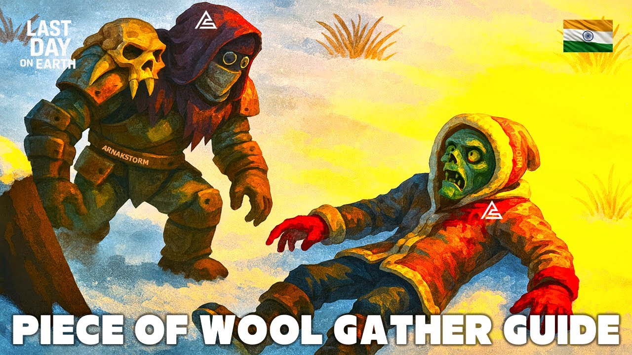 Piece of Wool Collect Guide From Winter Location | LDoE India | Last Day on Earth Survival