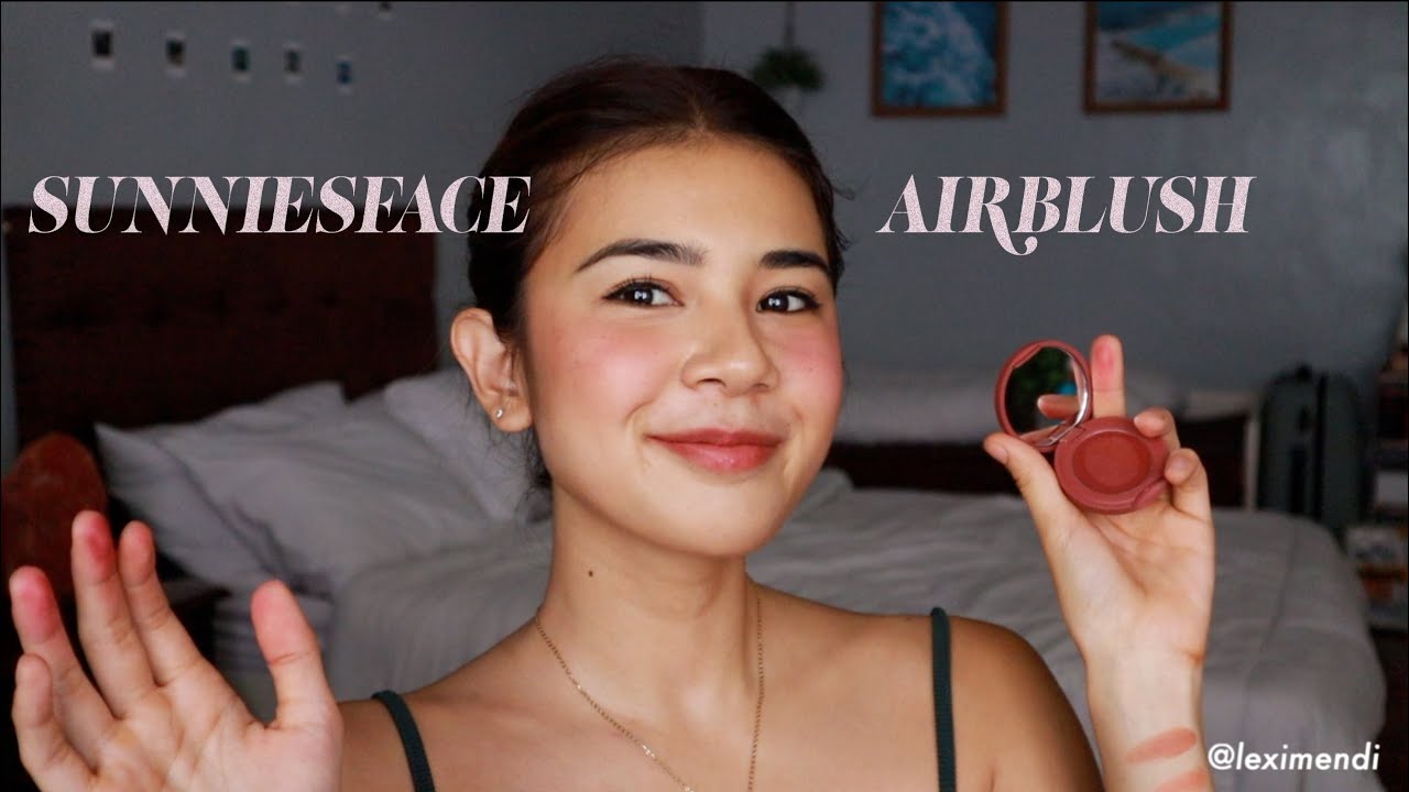 SUNNIESFACE AIRBLUSH review/swatches/first impressions | Lexi Mendiola