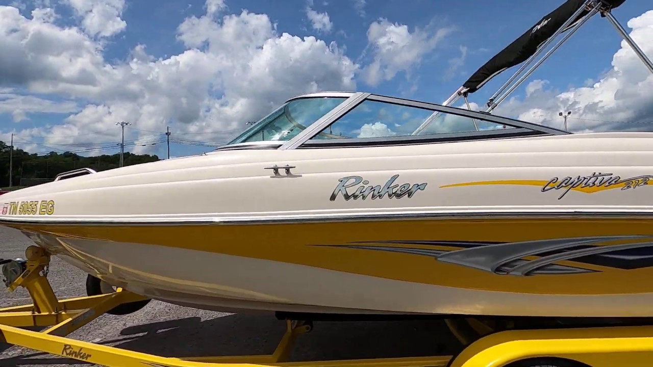2004 Rinker 212 Captiva Bowrider For Sale near Norris Lake TN - SOLD!