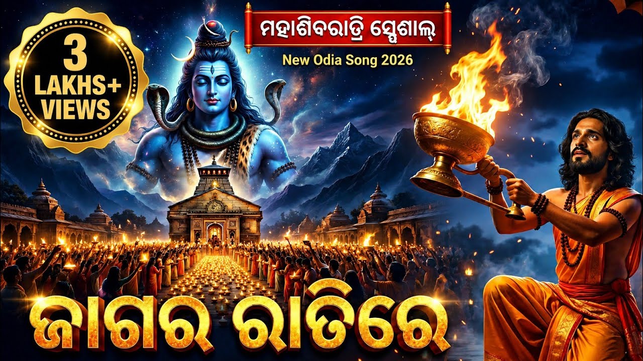 Jagara Ratire (Full Song) | Maha Shivaratri 2026 Special | New Odia Shiva Bhajan | Sumanta Patro