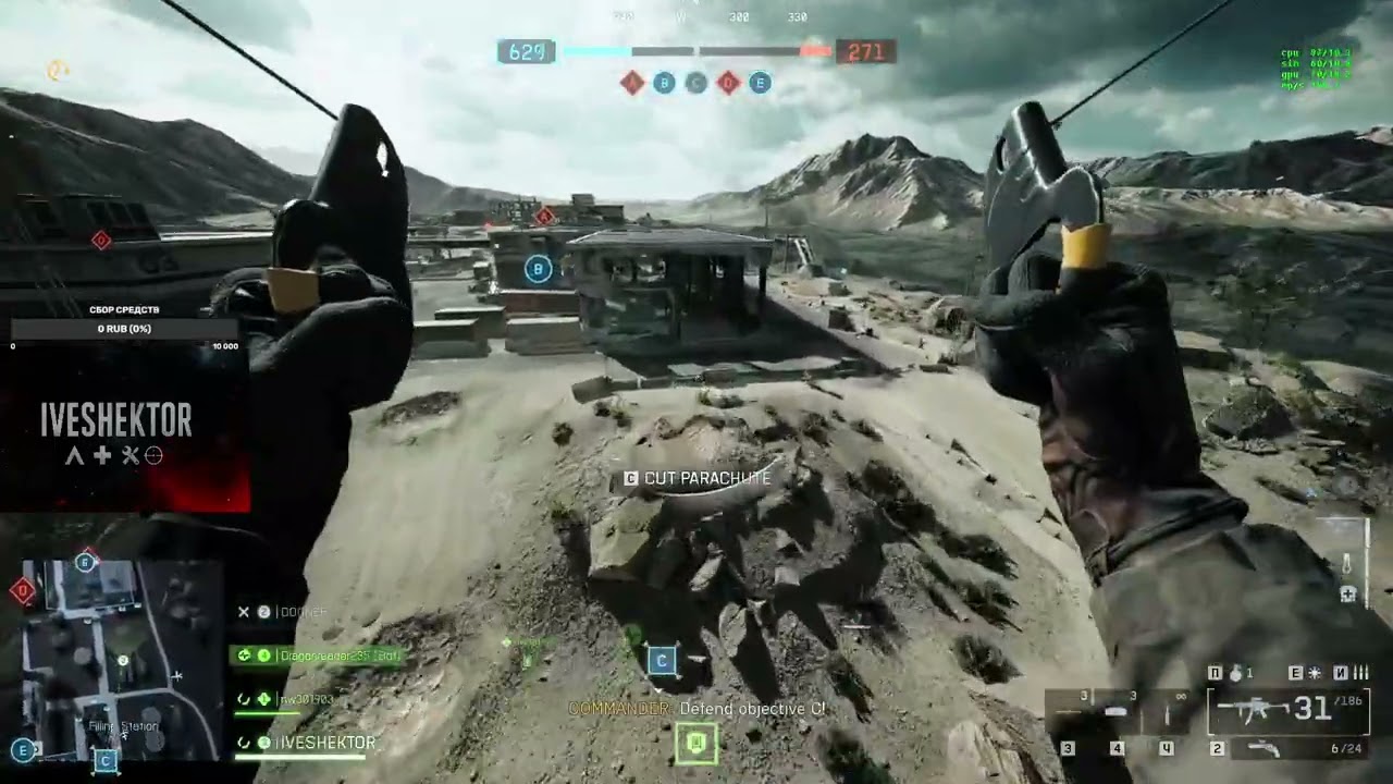 BATTLEFIELD 6|RTX 3060 + 11400F + 16GB RAM #BATTLEFIELD #nocommets #gameplay #bf6 #wot