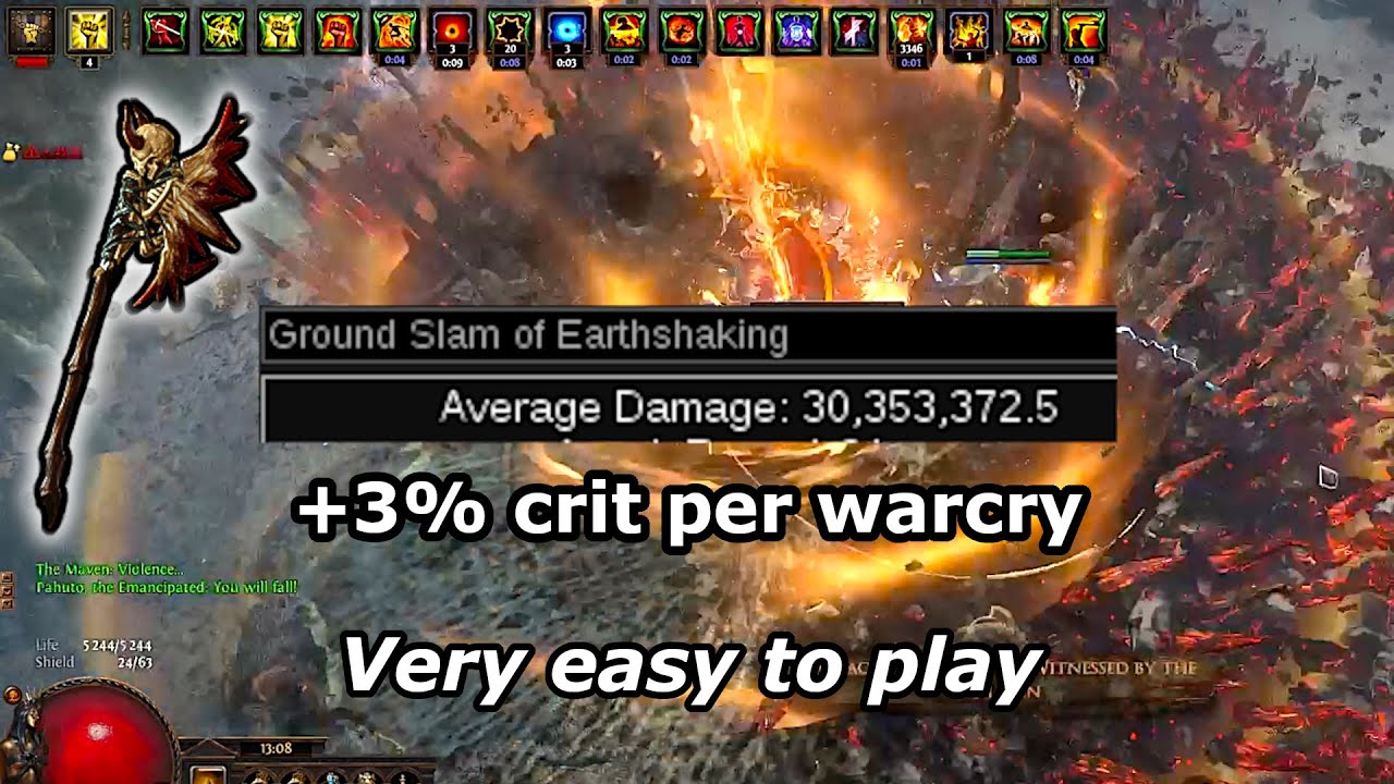 Monster damage scaling. Ground Slam Berserker - Path of Exile (3.26 Mercenaries)