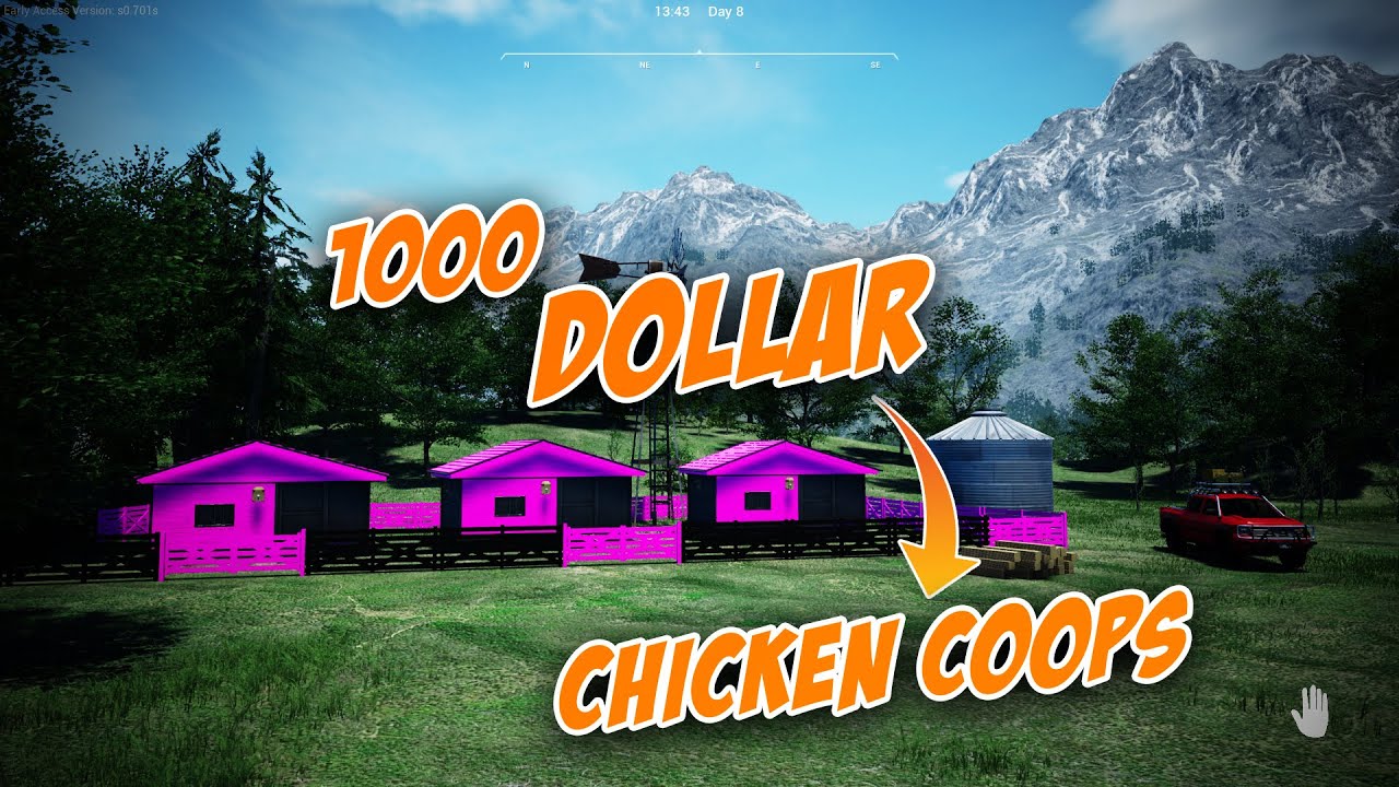WE BUILT MEGA CHICKEN COOP IN RANCH SIMULATOR | MALAYALAM