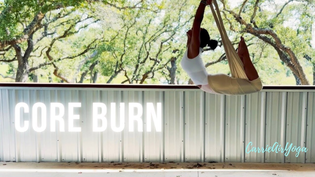 Get Ready to TONE Your CORE with Aerial Yoga in Just 30 Minutes!