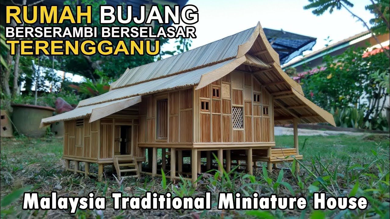TERENGGANU Traditional House Replica (i) Malaysia // Rumah Bujang Berserambi Berselasar