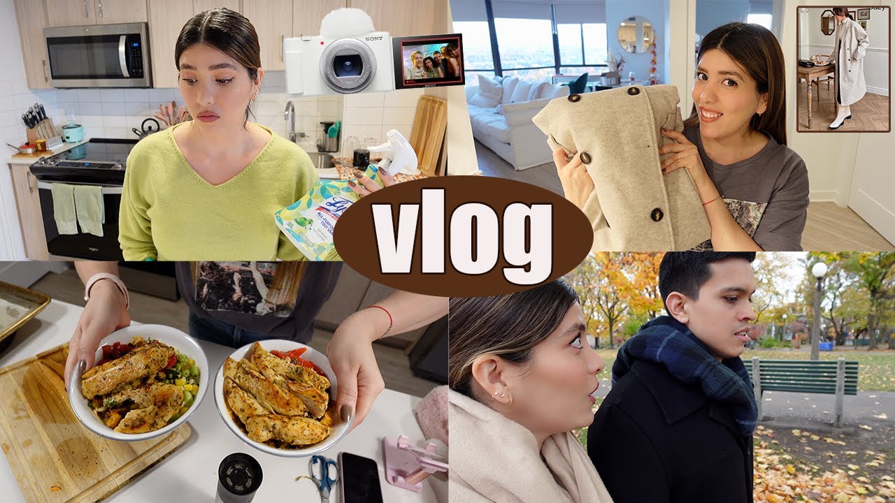VLOG🤎 Camara NUEVA📸 Idea para el ALMUERZO☕nuevo RESTAURANTE Coreano👜haul de SHEIN🍂VaneVane