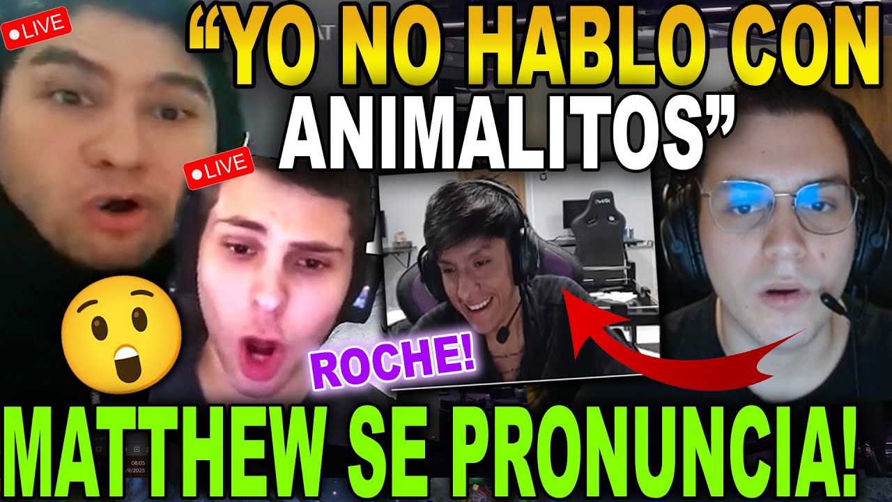 😮MATTHEW SE PRONUNCIA!😮 BENJAZ Y MANDY LE PREGUNTAN AL GOTTO POR SU PICANTE ROCHE CON PARKER!