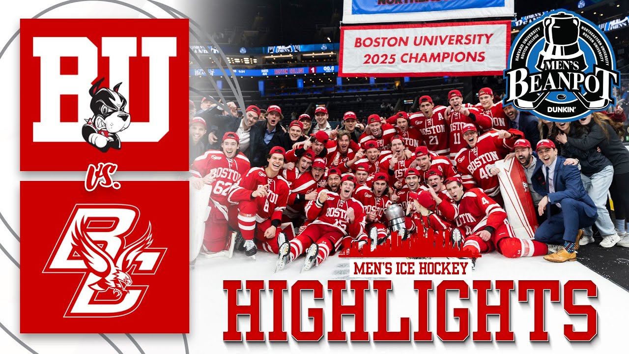 Highlights: Men's Ice Hockey vs. Boston College - Dunkin' Men's Beanpot Championship (2/10/2025)
