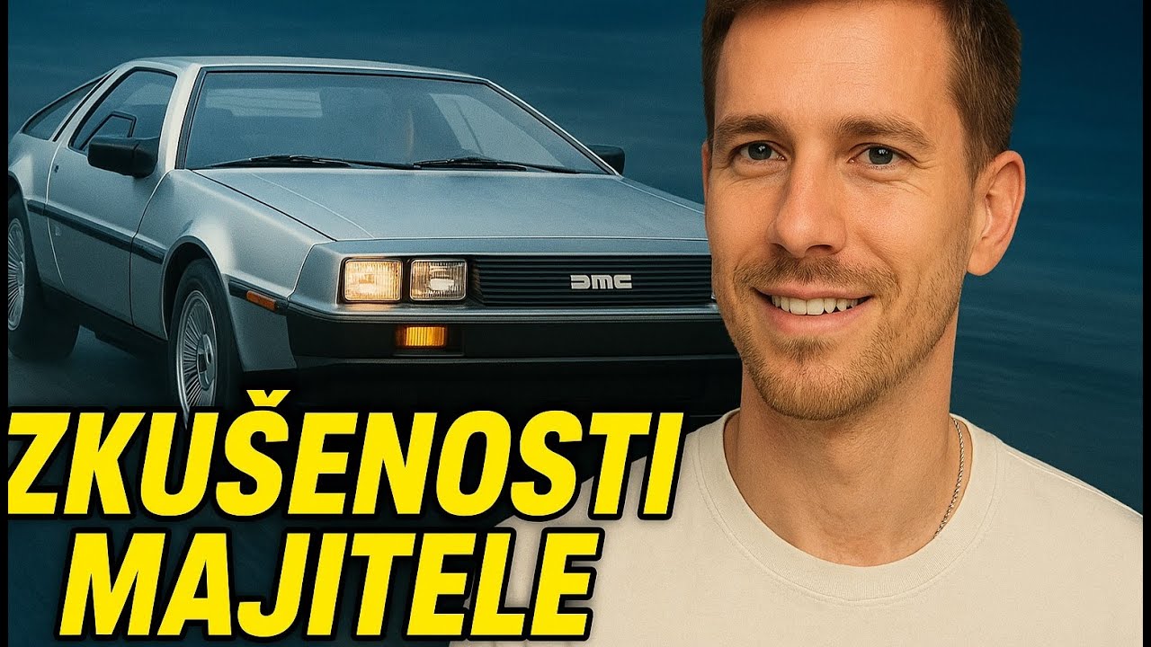 DeLorean DMC-12 🚗⚡ Splněný sen nebo noční můra ?