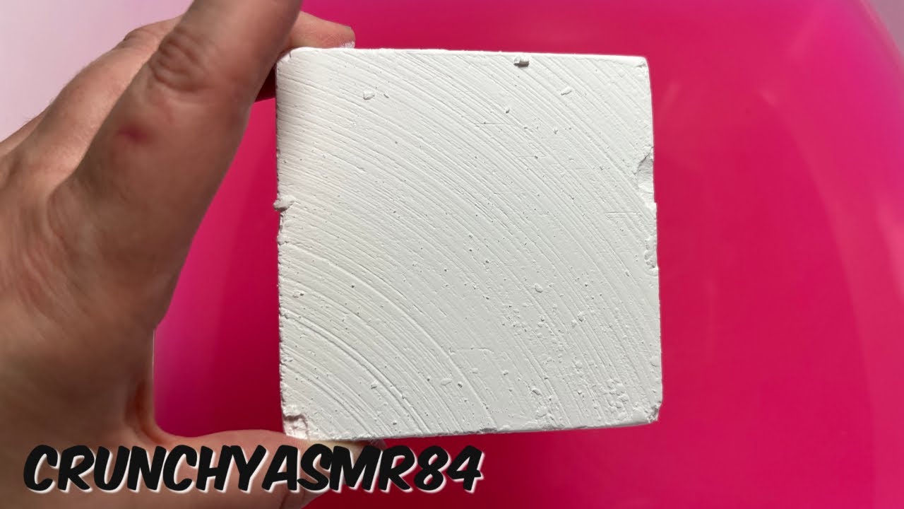Gym Chalk Water Crush | Sleep Aid | Oddly Satisfying | ASMR
