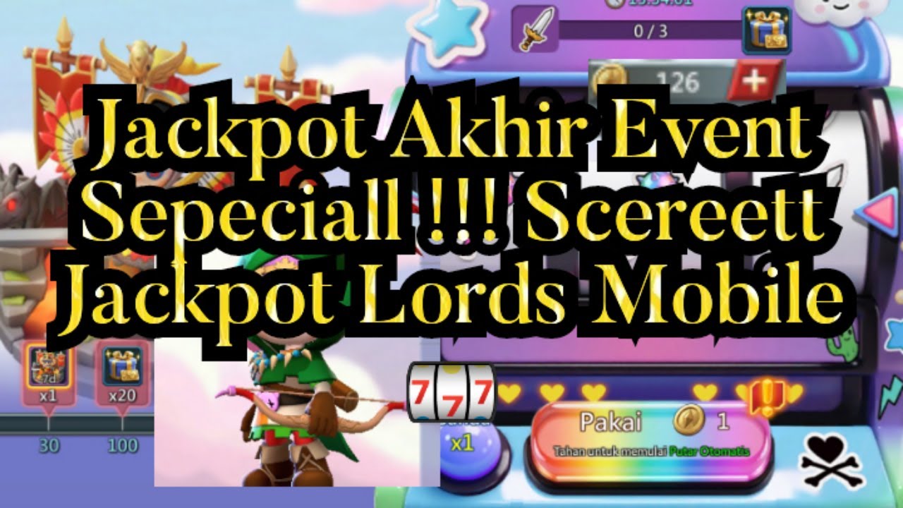 Jackpot Scarcet Hoki Sedetik Di pakai 😁 Lords Mobile