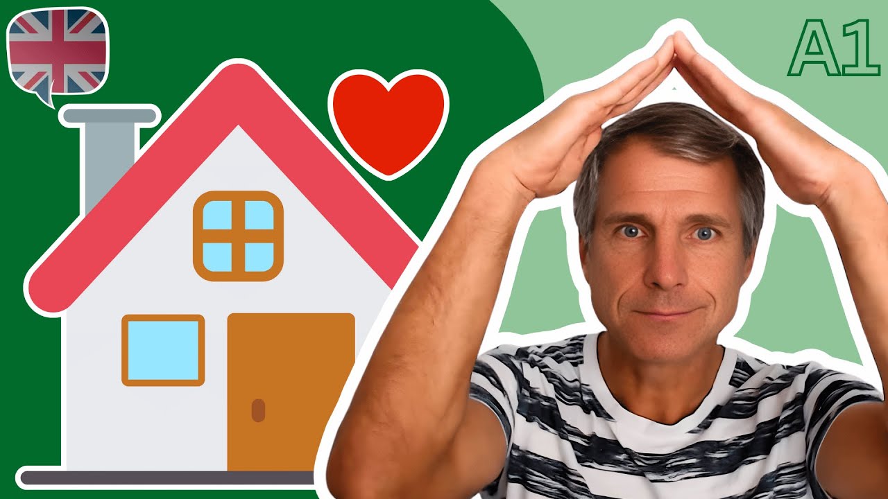 Wohnen & Haus: Wichtige Vokabeln auf Englisch | A1 Kurs Lektion 4 🏠